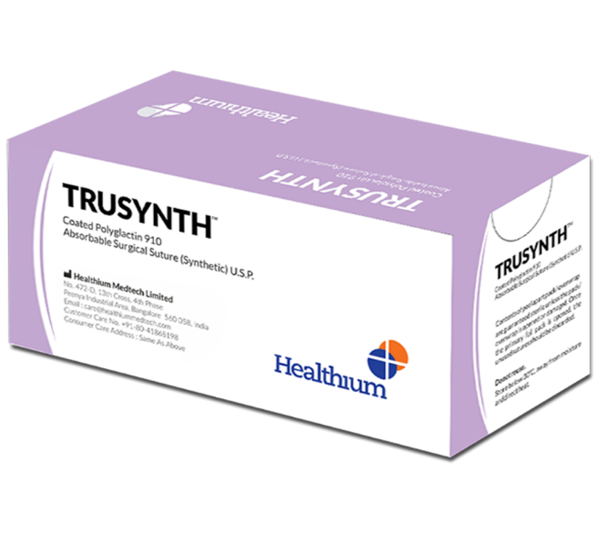 TRUSYNTH VIOLET U.S.P. 0, 150CM LENGTH